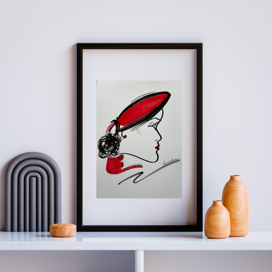 "Dressed To Love” Original Illustration