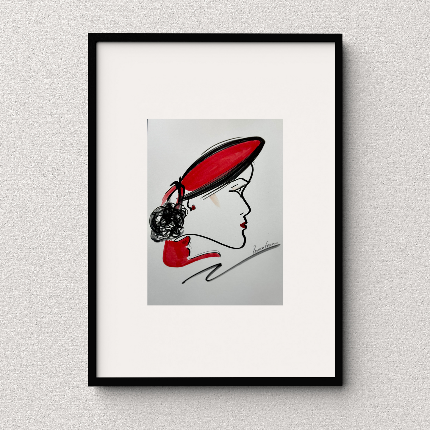 "Dressed To Love” Original Illustration