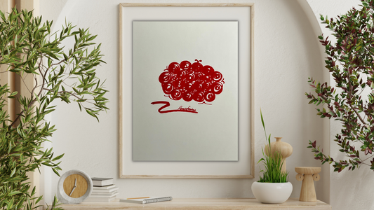 “Passionate Swirl 3” Original Illustration