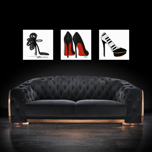 "Beauty in Darkness" Unframed Fine Art Print on Canvas