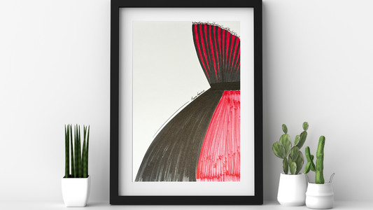 "Traces" Original Illustration