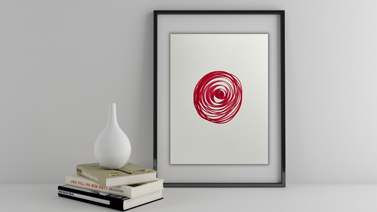 "Passionate Swirl 1” Original Illustration