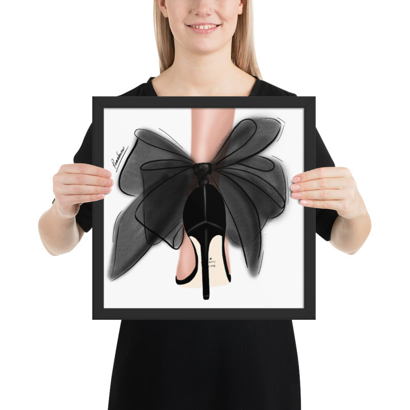 "Holiday Queen" Framed Fine Art Print