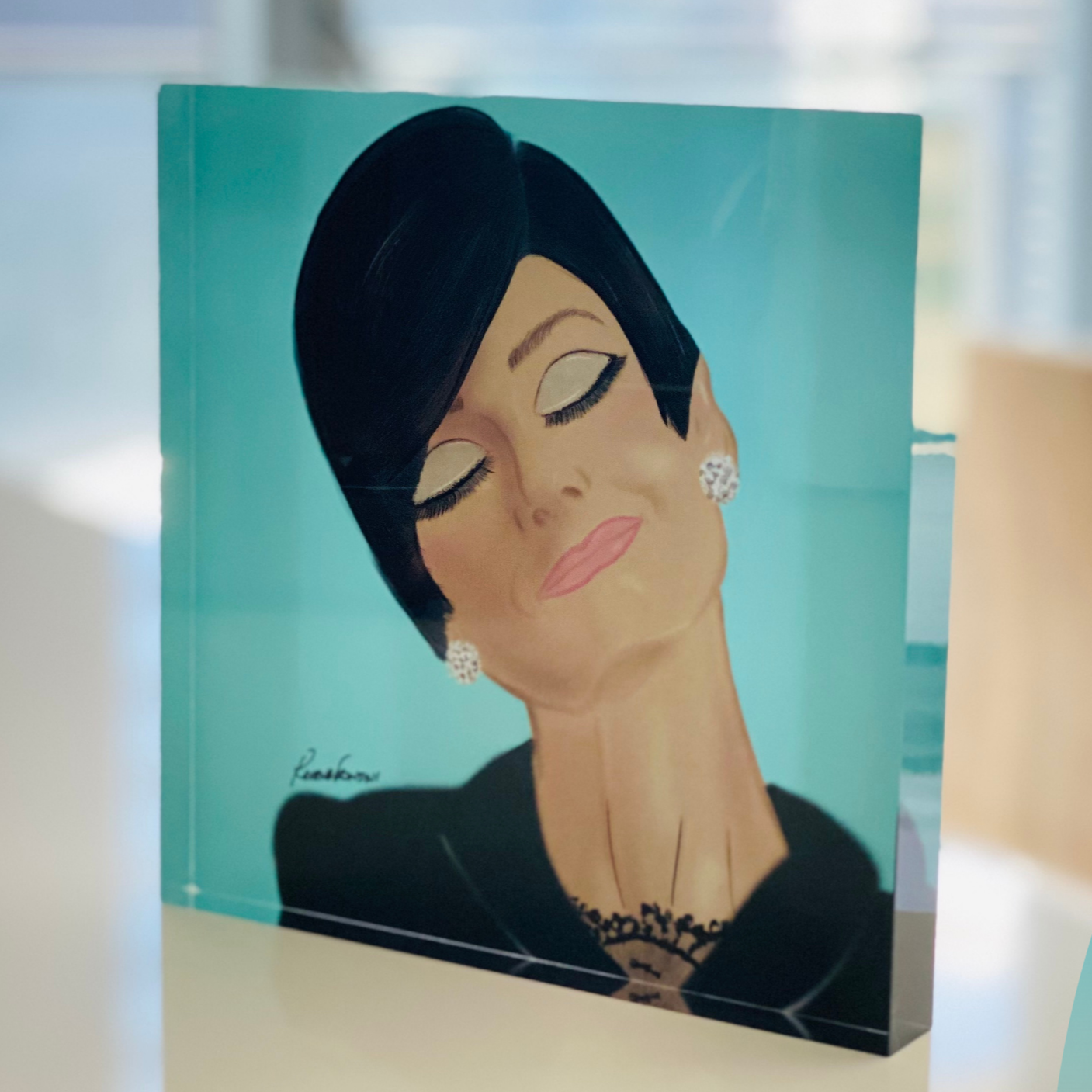 "An Audrey Melody" Fine Art Acrylic Block (Limited Edition)