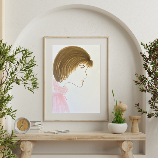 "Peaceful Strength" Original Illustration