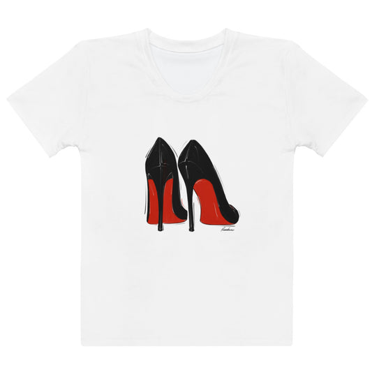 "My Red Bottoms" Women's T-Shirt (Noir)