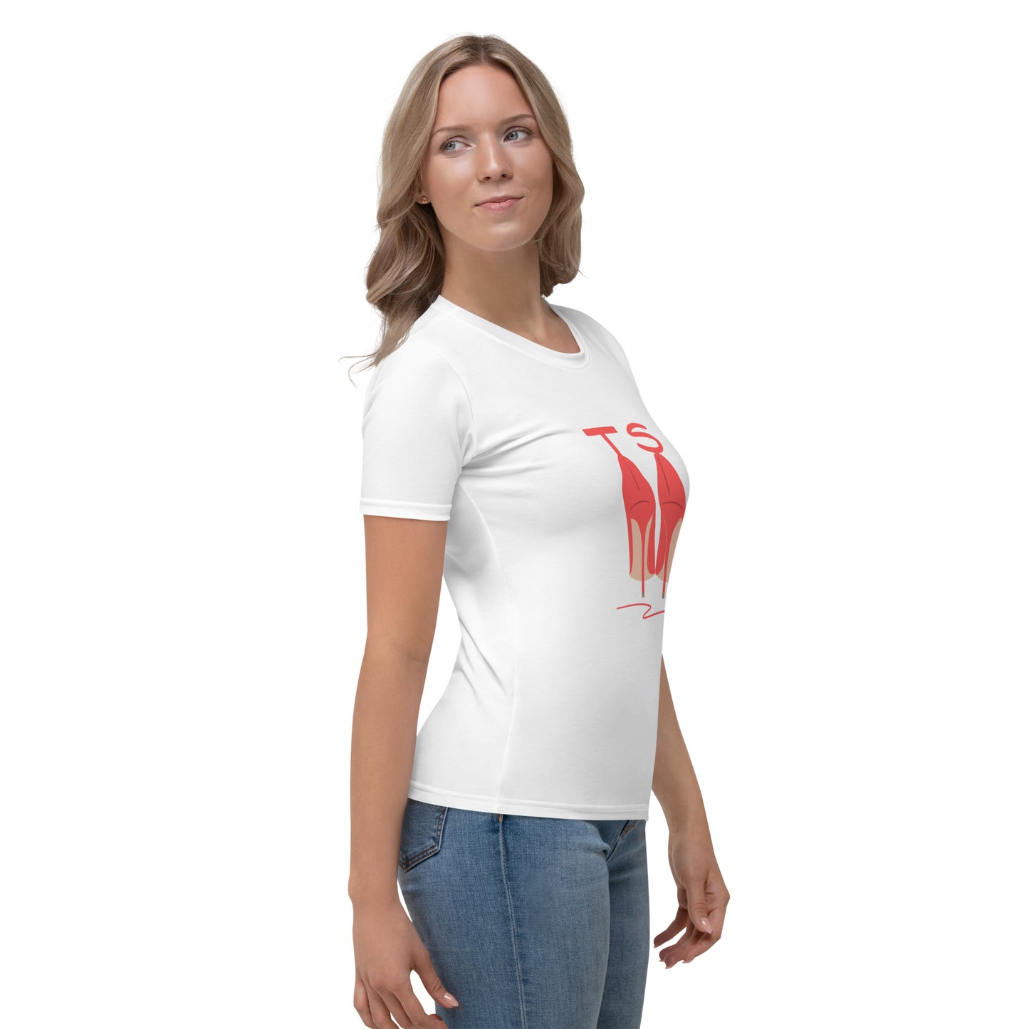 "Tacones Sabios" Women's T-Shirt (Wide Front)