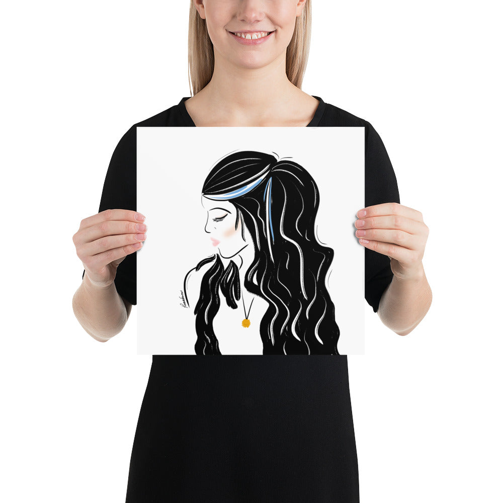 "Sol Albiceleste" Unframed Fine Art Print