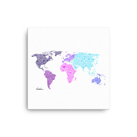 "One Heartbeat" Unframed Fine Art Print on Canvas