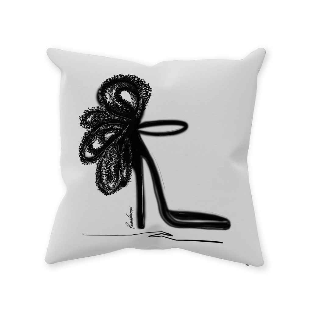 Beauty in Darkness Throw Pillows