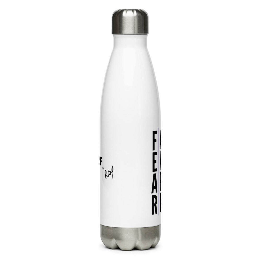 "FEAR" Stainless Steel Water Bottle