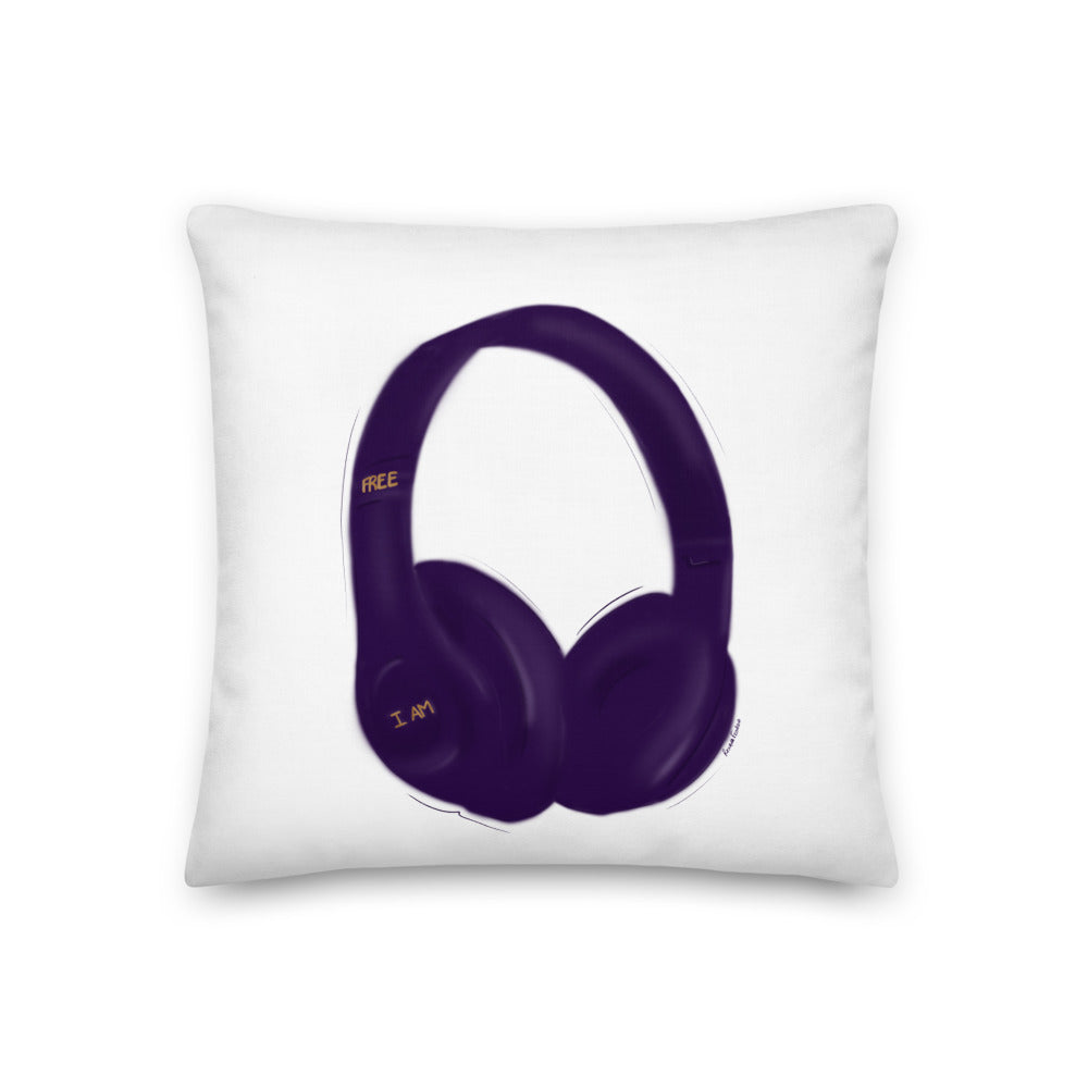 "Fear Free Beats" Premium Pillow