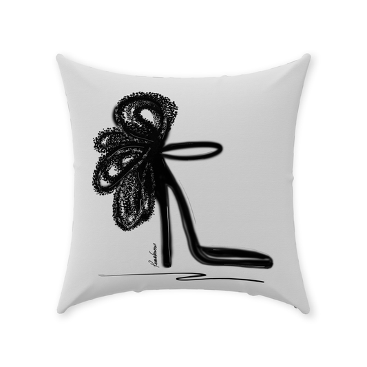 Beauty in Darkness Throw Pillows